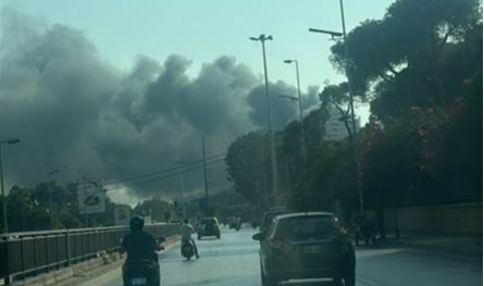 حريق كبير داخل &quot;بورة&quot; في أرض جلول