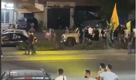 إشكال ليلا بين الجيش وعدد من المتظاهرين في بعلبك