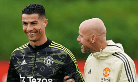 تين هاج: رونالدو لم يكن المشكلة في مانشستر يونايتد