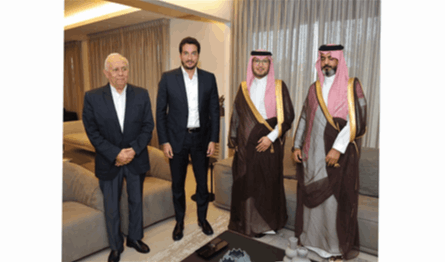 لقاء بين كبارة والبخاري لبحث التطورات