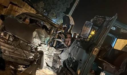 في دير زنون.. حادث سير مروع يوقع قتلى وجرحى من عائلة واحدة 