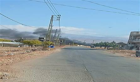 جرحى بحادث سير بين رابيد وفان للركاب عند مفرق طليا