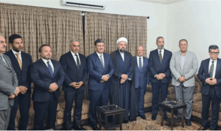 المفتي قبلان استقبل بهاء الحريري: لمنع الفتنة السياسية والطائفية
