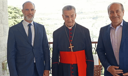 الراعي اسقبل زواراً في الديمان وعرض معهم للاوضاع العامة