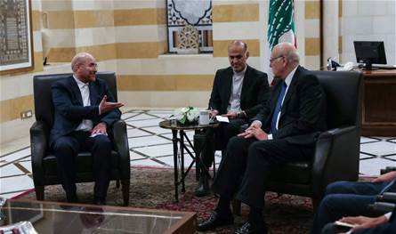  لاريجاني في بيروت...تذكّروا ماذا قال ميقاتي لقاليباف