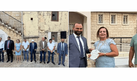 افتتاح مبنى بلدية ددّه بعد تجديده