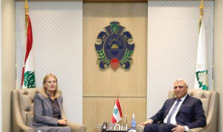 اللواء شقير يستقبل سفيرة النرويج..  وبحث في أوضاع العسكريين