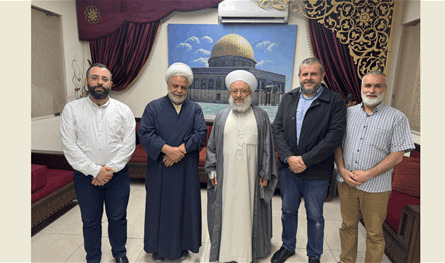 وفد من &quot;حزب الله&quot; التقى الشيخ حمود: على الحكومة التخلي عن قراراتها