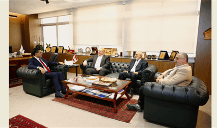 &quot;الجماعة الإسلامية&quot; بحثت مع مرقص دور الإعلام وحصر السلاح بيد الدولة