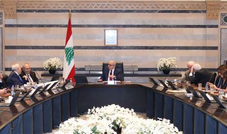 إليكم مقرّرات جلسة مجلس الوزراء