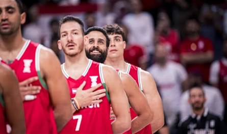 منتخب لبنان يودع كأس آسيا لكرة السلة