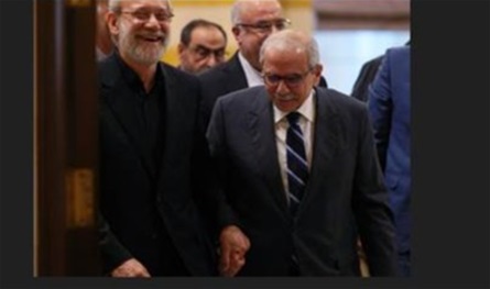 &quot;خوش اماديد&quot;...لاريجاني ابتسم انت في السراي