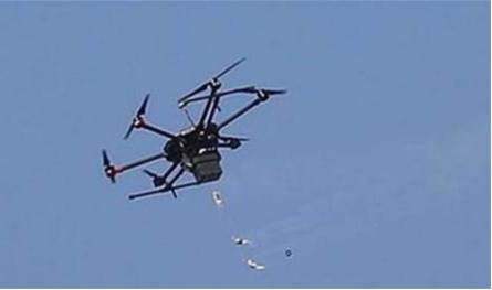 قنبلة حارقة تشعل حريقًا في الجنوب... والدفاع المدني يتدخّل
