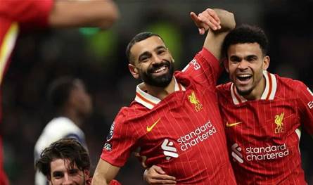 صلاح يبهر آنفيلد برقم قياسي جديد