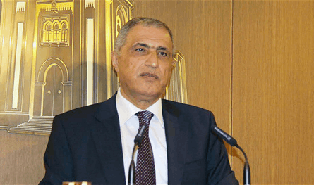 هاشم ابرق الى رئيس مجلس النواب الجزائري معزيا بضحايا الحادث المروري