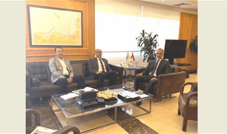 أبو الحسن زار وزير الأشغال شاكراً جهوده 