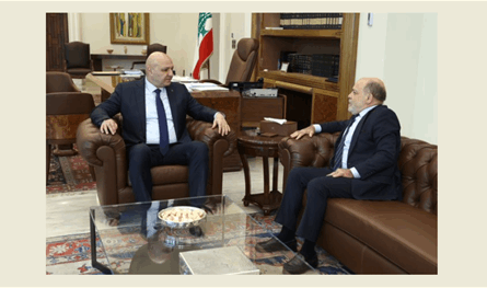 سفير الأوروغواي زار رئيس الجمهورية مودّعًا