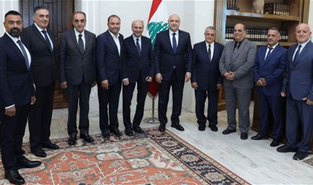 الرئيس عون: الثقة العربية والدولية بدأت تعود الى لبنان 
