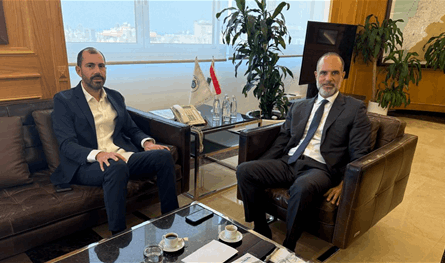 الخير يطرح مع وزير الأشغال مشاريع إنمائية تخص المنية والشمال
