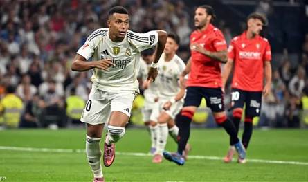 انطلاقة متواضعة.. مبابي يهدي الفوز الأول لريال مدريد في لا ليغا