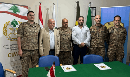 البعثة العسكرية الإيطالية قدّمت جهاز تصوير شعاعي لمستشفى سبلين