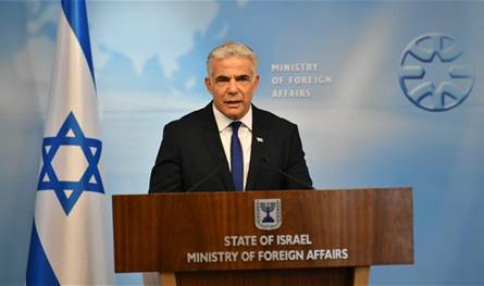 لابيد: هناك خطة وافقت عليها حماس لكن الحكومة تتلاعب
