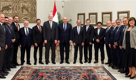 الرئيس عون: لتعزيز الاهتمام العربي والدولي بلبنان 