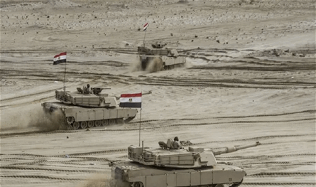 تحركات عسكرية مصرية في سيناء تخوفًا من تدفق نازحين من غزة