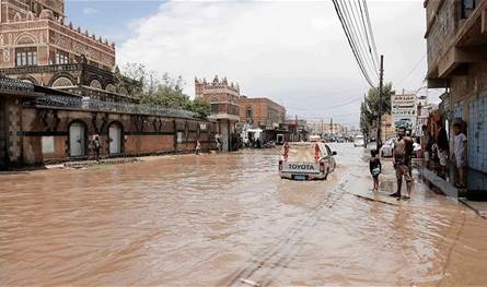 الأمطار الغزيرة تجتاح اليمن.. عشرات الضحايا ومناشدات لإغاثة المنكوبين