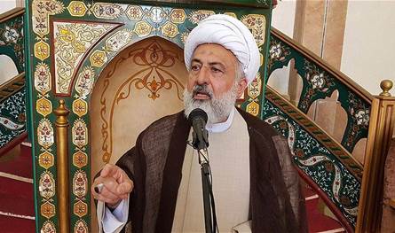 الشيخ علي الخطيب: الحوار الوطني السبيل لحل مشاكل اللبنانيين