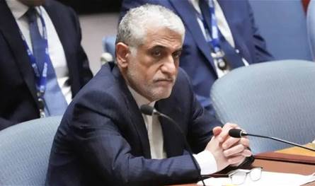 لن نتفاوض تحت التهديد.. هذا ما أعلنه مندوب إيران في الأمم المتحدة