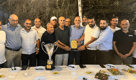 الأهلي برج رحال يحتفل بتتويجه بطلاً للجنوب  