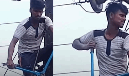 بسبب انشغال هاتف حبيبته.. قطع الكهرباء عن قريته وفيديو يوثق المشهد
