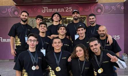 أبطال لبنان في &quot;الباركور&quot; يلمعون عربياً: خمس ميداليات في عمان