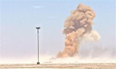 قرب المطار... إنفجار كبير يهزّ دمشق