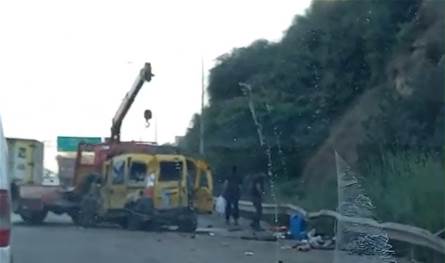 حادث سير مروع في خلدة وسقوط جرحى