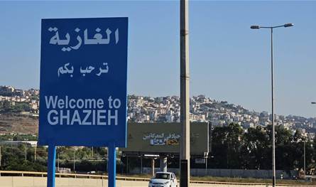 على أوتوستراد صيدا - صور.. حريقٌ كبير يندلع