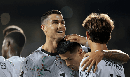 فوز عريض للبرتغال في أول مباراة بعد رحيل ديوغو جوتا