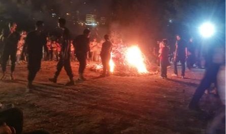 قبيل مداهمته.. صورٌ لمخيم &quot;السوري القومي&quot; في الشويفات