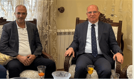 حمد حسن استقبل وزير العمل في بعلبك