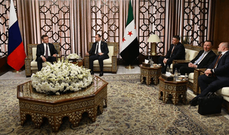 وفد روسي رفيع المستوى وصل إلى دمشق
