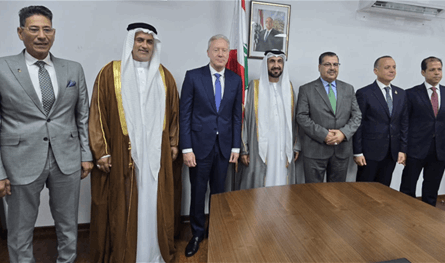 رجي استقبل اليماحي على رأس وفد 