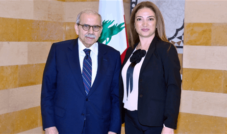 سلام استقبل السفيرة المعينة لدى المملكة الأردنية الهاشمية
