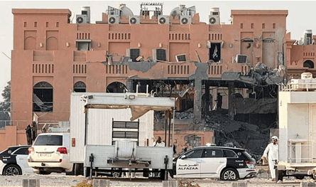 بالفيديو.. شاهدوا اللحظة الأولى للضربة الإسرائيلية على قيادات حماس في الدوحة