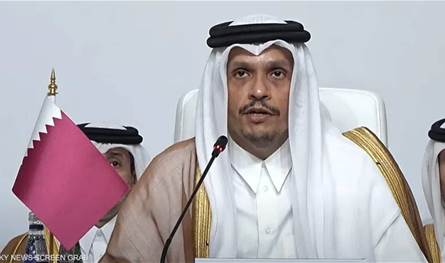 مستمرون بالوساطة.. رئيس الوزراء القطري: الاعتداء الإسرائيلي علينا &quot;إرهاب دولة&quot;