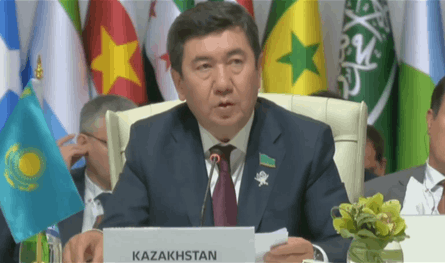 رئيس برلمان كازاخستان: العدوان الإسرائيلي على قطر يتناقض مع القانون الدولي