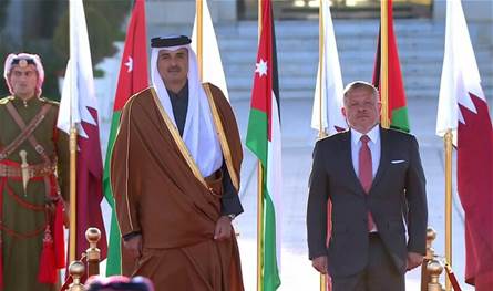 أمير قطر يزور الأردن غدا 