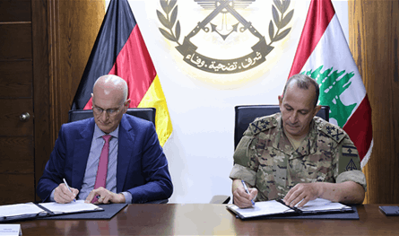 السفير الألماني في اليرزة... ودعم مستمر للجيش