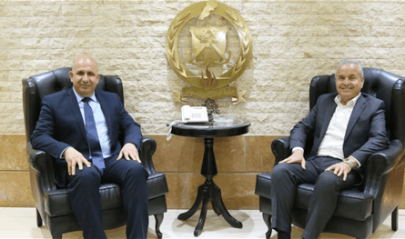 خريش استقبل درغام ورئيس اتحاد بلديات البقاع الأوسط ووفدا من المنظمة الدولية للهجرة