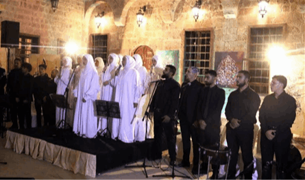 مركز &quot;العزم&quot; الثقافي وقطاع المرأة نظما أمسية إنشادية لمناسبة &quot;المولد النبوي&quot; في طرابلس